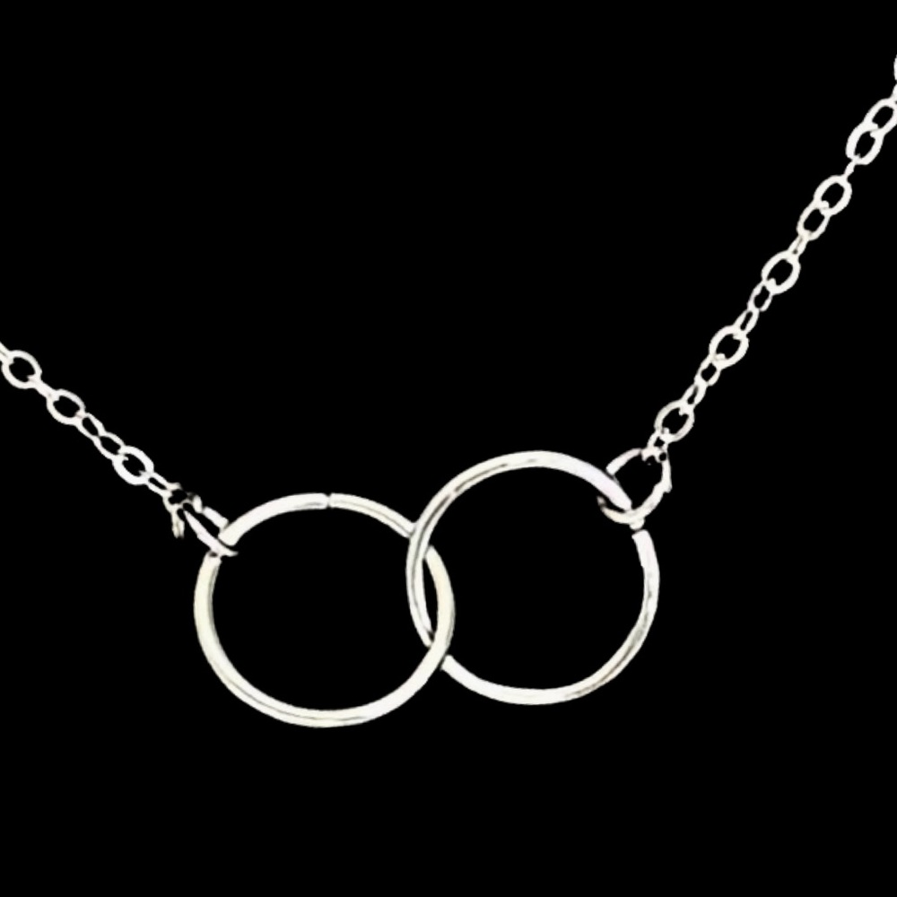 🆕 Silver Necklace Silver Unity - Picture 3 of 5